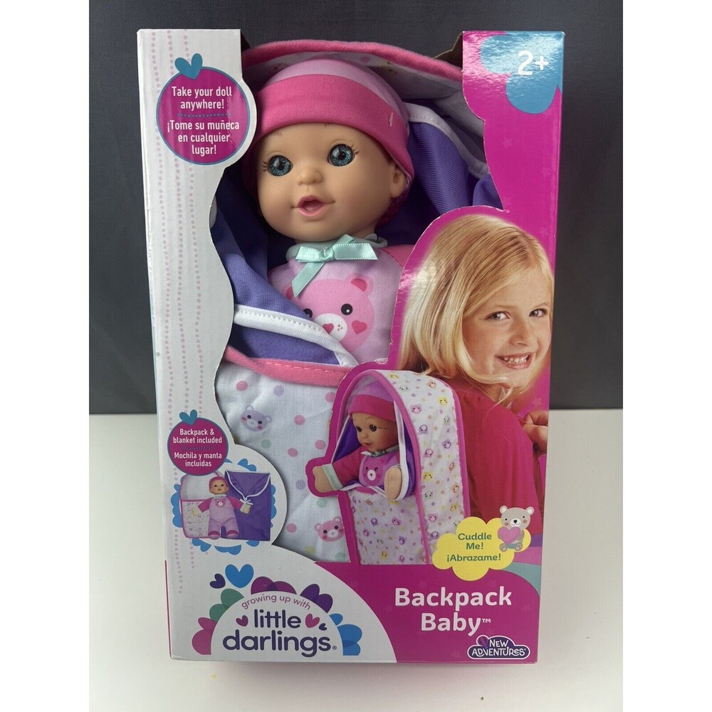 Little Darlings Backpack Baby Doll and Carrier